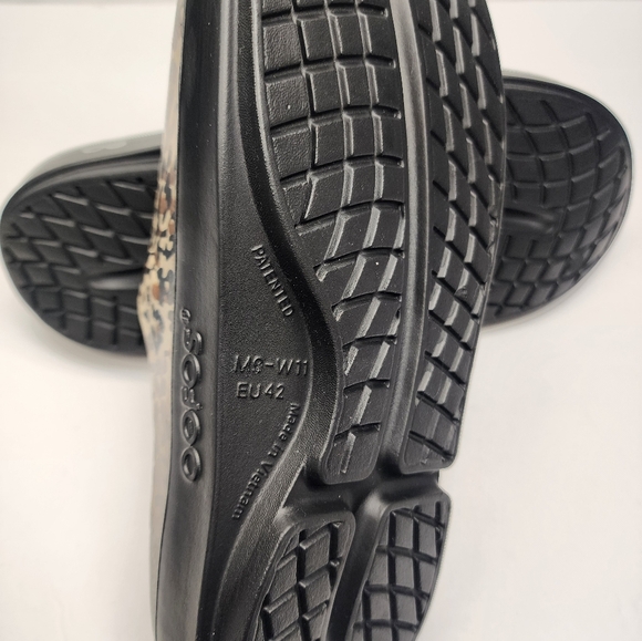 OOFOS OOcloog UNISEX Leopard Slip On Recovery Limited Edition Men's 9 Women's 11 - Picture 7 of 10